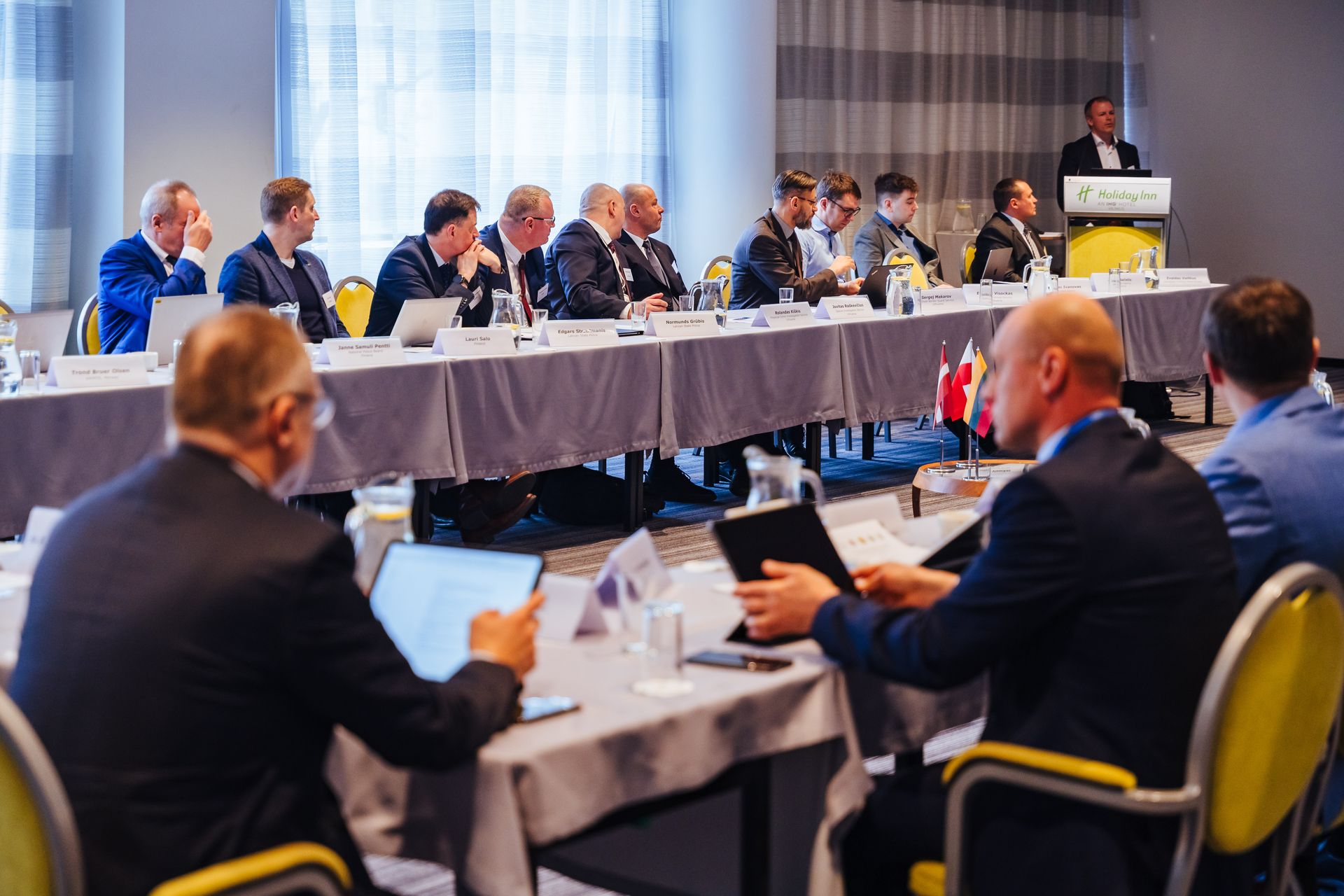 Norvegijos finansinių mechanizmų 2014–2021 m. programos lėšomis finansuojamo projekto Nr. LT06-4-VRM-TF-001 „Tarpžinybinio bendradarbiavimo stiprinimas ir nusikaltimų tyrimo kokybės gerinimas Lietuvos policijoje“ uždarymo konferencijos akimirkos (5)